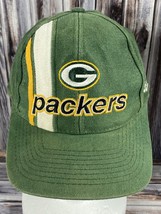 90s Green Bay Packers NFL Pro Line Green Gold Strap Back Adjustable Truc... - £9.11 GBP