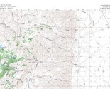 Duffer Peak Quadrangle, Nevada 1965 Topo Map USGS 15 Minute Topographic - £17.55 GBP