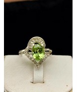 Peridot ring, best friend rings, peridot rings for women, Peridot Ring, ... - €26,74 EUR