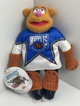 McDonalds 1995 Fozzie Bear Muppets Hockey NHL Plush 10&quot; W/Tags VTG Stuff... - £4.63 GBP