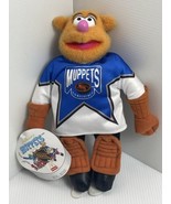 McDonalds 1995 Fozzie Bear Muppets Hockey NHL Plush 10&quot; W/Tags VTG Stuff... - £4.60 GBP