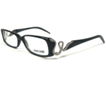 Roberto Cavalli Eyeglasses Frames Satiro 345 K88 Black Silver Snakes 52-... - $214.83