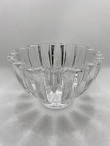 Villeroy Boch &quot;Tondo” Bowl German Made Cut Crystal Engraved - £18.53 GBP