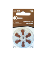 RadioShack Hearing Aid Battery Size 312, 6 Pack, 2302522 - $9.61 CAD