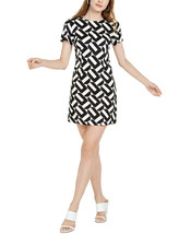 Trina Turk Optic Geo-Print Sheath Dress, Size Small - £41.94 GBP