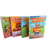 Lot of 4 Valuable Lessons Board Books for Children 2008 - $20.83