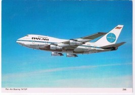 Postcard Pan Am Boeing 747SP - £2.83 GBP