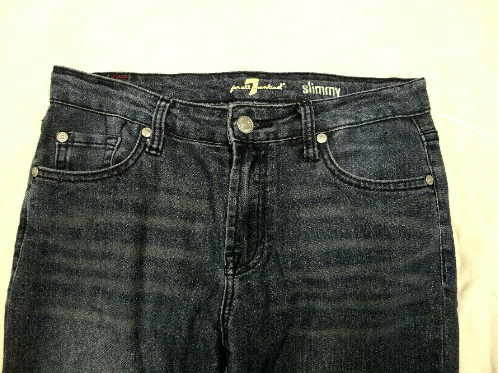7 for all mankind slimmy jeans   Size 14   28 x 28 - £23.64 GBP