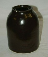 Old Antique Primitive Salt Glazed Stoneware Canning Crock Jug Jar Farm H... - £31.13 GBP