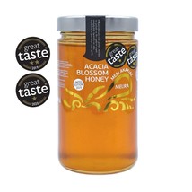 Greek Pure Rare Raw Forest Acacia Blossom Honey Free Ship - £65.66 GBP