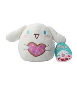 NWT Valentine&#39;s Hello Kitty And Friends Cinnamoroll Squishmallows 6.5in ... - £16.02 GBP