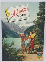 Alberta Canada Vacation Booklet 1960s Government Travel Bureau - $13.32