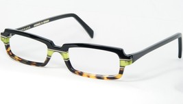 BERNHARD SEAN P 24 Negro Verde Carey Hecho a Mano Único Gafas 44-13-148mm - £47.05 GBP