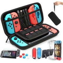 Case Compatible With Switch Carry Case 9 In 1 Pouch Switch Cover Case  - £24.03 GBP