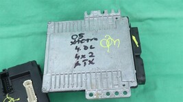 2005 Xterra 4x2 ECU Computer Immobilizer Ignition Ring & Key BCM MEC35-612-A1 image 4