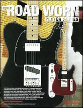 Fender Player Series Road Worn Telecaster guitar advertisement 2011 ad print - £3.35 GBP