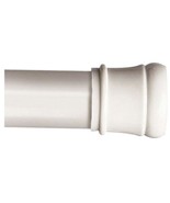 ZENITH/BATHWARE White 506W Shower Tension Rod, Pack of 1 - $33.51 CAD