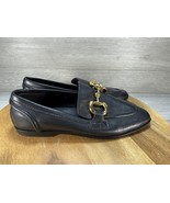 Jeffrey Campbell Leather Loafer Velviteen Matte Black TEXTBOOK Size 5.5 - £29.35 GBP