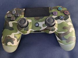 Controller Wireless Sony Dualshock 4 Verde Camo PS4 PlayStation 4 Funzio... - $462.73 MXN