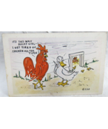 KromeKolor Comic Postcard 330 Its This Way Ducky Girl I Get Tired Of Chi... - $2.96