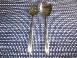 Vintage International Stainless Meat Fork &amp; Berry Serving Spoon Set - 11&quot; Long - $9.90