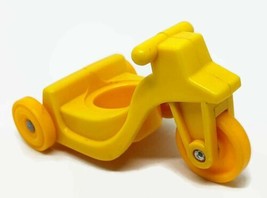 Vintage Illco Walt Disney Yellow Scooter Tricycle Vehicle Transportation... - $7.75