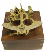 NauticalMart 6&quot; Brass Astrolabe Sextant w/ Decorative Wooden Box: Nautical - €33,03 EUR