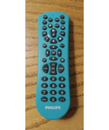 Philips Universal 3 Device Remote Control BLUE SRP2013/27 ~ - £7.49 GBP