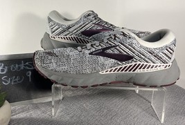 Women&#39;s Brooks Adrenaline 19 Gray/Purple Athletic Sneaker Running Shoe S... - $42.00