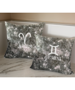 Zodiac Sign Accent Pillow Cover / Throw Pillow Cover - £14.14 GBP+