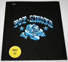 POP SMOKE Blue Rose HOT TOPIC T-SHIRT DISPLAY STORE POSTER Rap Hip Hop RARE - $24.74