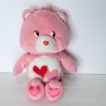Care Bears Love-a-Lot Plush Stuffed Animal Love A Lot Pink Hearts 10&quot; - €14,44 EUR