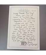Taylor Swift RSD Letter Note Card Record Store Day Tortured Poets Department - $89.99