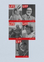 Life Magazine Lot of 5 Full Month of January 1944 3, 10, 17, 24, 31 WWII ERA - £37.96 GBP