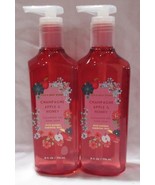 Bath &amp; Body Works Cleansing Gel Hand Soap Lot Set of 2 CHAMPAGNE APPLE &amp;... - £18.25 GBP