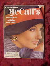 MCCALLS magazine October 1971 Being Over Thirty Joan Rivers Elizabeth Janeway - £6.77 GBP