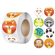 500pcs 1 inch Kids Stickers Kawaii Animals Reward Stickers for Children Gift  - £9.48 GBP+