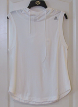 REEBOK Workout Ready Sleeveless Hoodie White Women s Sz M-XL NWT - $298.12 MXN