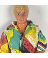Ken Barbie Blonde with Tropical Swim Outfit 1983 Vintage - $11.39