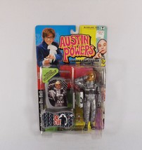 VINTAGE NEW IN PACKAGE-MOON MISSION DR EVIL-AUSTIN POWERS ACTION FIGURE - £7.47 GBP