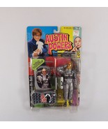 VINTAGE NEW IN PACKAGE-MOON MISSION DR EVIL-AUSTIN POWERS ACTION FIGURE - £7.58 GBP