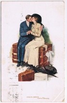 Romance Postcard Stolen Sweets Clarence Vanderwood 1910 - $6.16