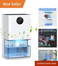 Ultra-Quiet Portable Dehumidifier with Colorful Lighting - Perfect for B... - $106.87