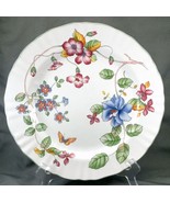 Mikasa Heirloom Chop Plate Platter White Floral Butterfly Country Classi... - £37.04 GBP
