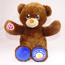 Build A Bear Teddy National Day Brown Plush Toy Stuffed Animal BAB 16&quot; I... - $9.70
