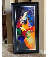 Large Itzchak Tarkay  &quot;Evening Splendor&quot; Signed Serigraph 1998  LTD Ed. ... - $33,882.49 MXN