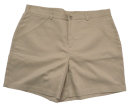 Girl Scouts Shorts Official Uniform Khaki Beige Women CAD Shorts  19/20 - £15.54 GBP