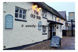 pu0156 - The Old Sun Pub , Harlington , Bedfordshire - print - $2.68