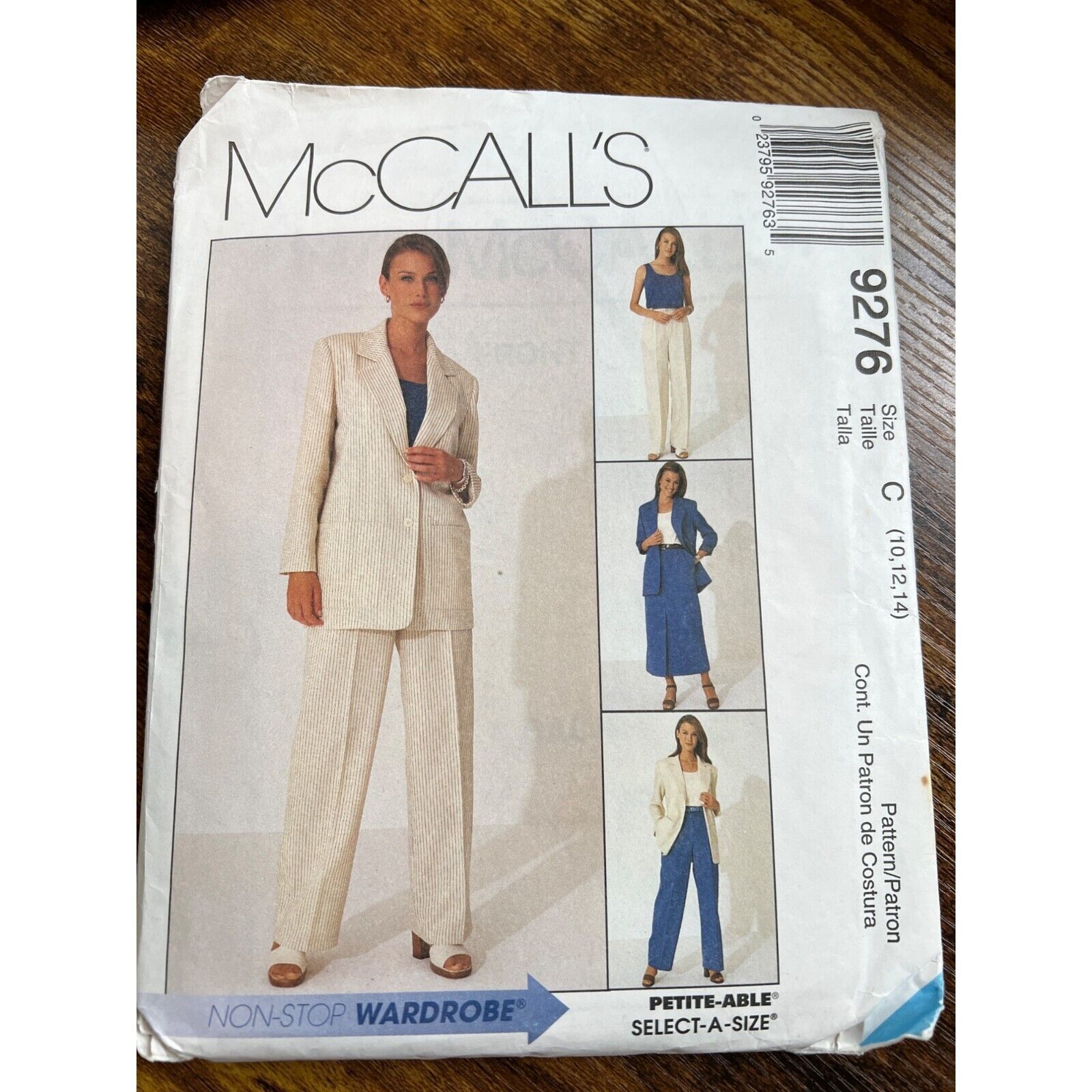 McCall&#39;s 9276 Sewing Pattern Women&#39;s Unlined Jacket Top Pants &amp; Shorts S... - $3.84
