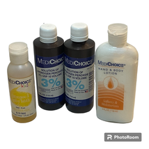 MediChoice Variety Lot Kids Shampoo Baby Bath Hydrogen Peroxide Lotion - $6.87